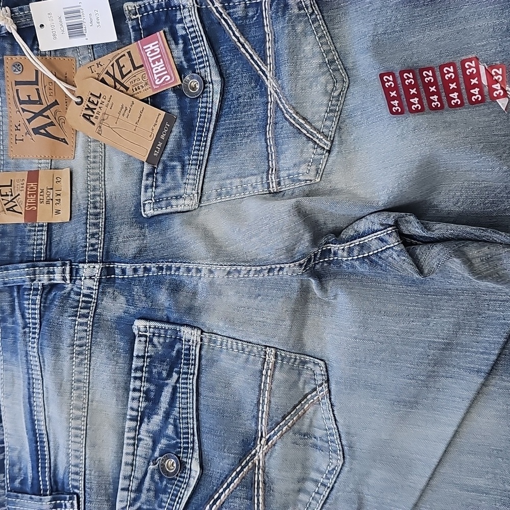 T. K. Axel Slim Bootcut Jeans